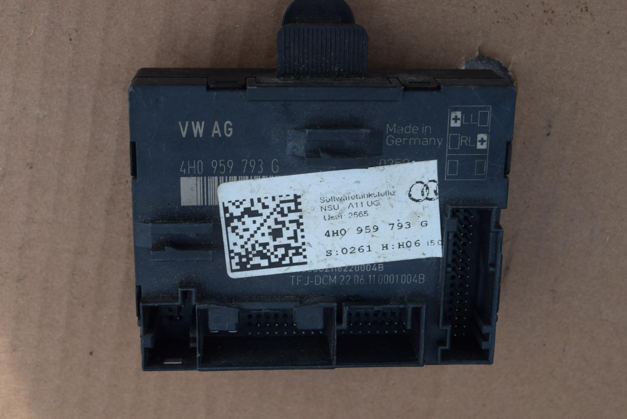 модуль управления двери Audi A8 D4/4H 2012, 3.0 л., дизель, АКПП, седан, 4H0959793G - фото №1