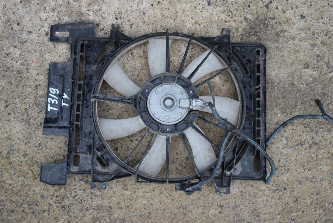 вентилятор радиатора Toyota Yaris XP9 2008, 1.4 л., 1ND-TV, дизель, МКПП, хетчбэк 5 дв., 163630G050 - фото №1