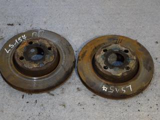 диск тормозной передний Toyota Yaris XP9 2008, 1.4 л., 1ND-TV, дизель, МКПП, хетчбэк 5 дв., 435120D060