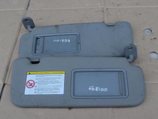 козырек солнцезащитный Hyundai Solaris 1 поколение 2013, 1.4 л., бензин, МКПП