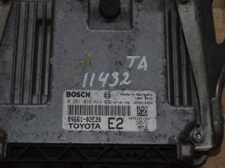 блок управления двигателем Toyota Auris 1 поколение 2008, 1.4 л., 1ND-TV, дизель, МКПП, хетчбэк 5 дв., правый руль, 0281013414, 8966102E20