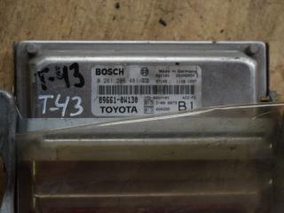 блок управления двигателем Toyota Corolla 8 поколение (E110) [рестайлинг] 2000, 1.4 л., бензин, МКПП, хетчбэк 5 дв., 0261206481, 896610W130