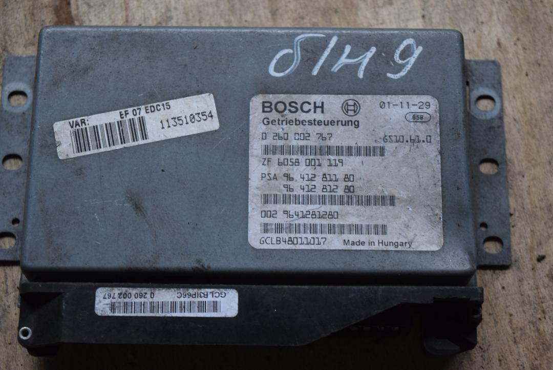 блок управления АКПП Citroen C5 1 поколение 2003, 2.2 л., дизель, АКПП, седан - фото №1