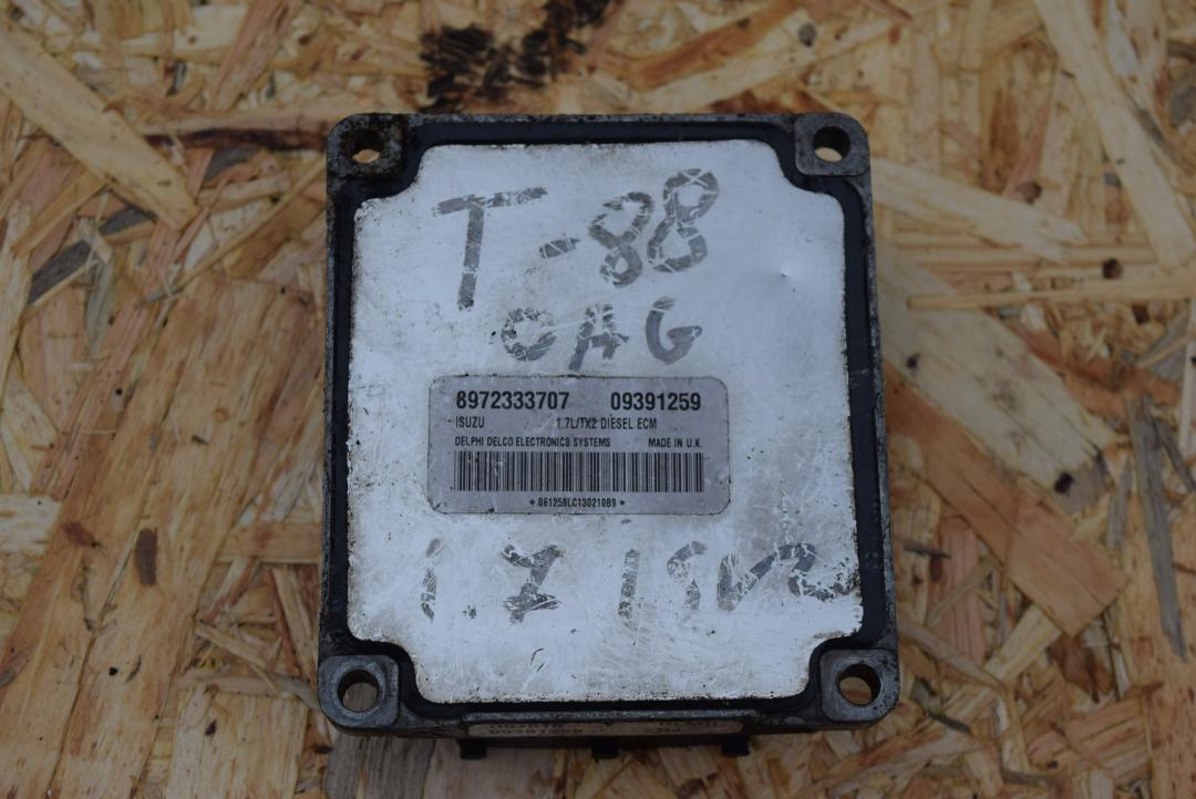 блок управления двигателем Opel Astra G 2002, 1.7 л., Y 17 DTL, дизель, МКПП, хетчбэк 3 дв., 8972333707, 09391259 - фото №1