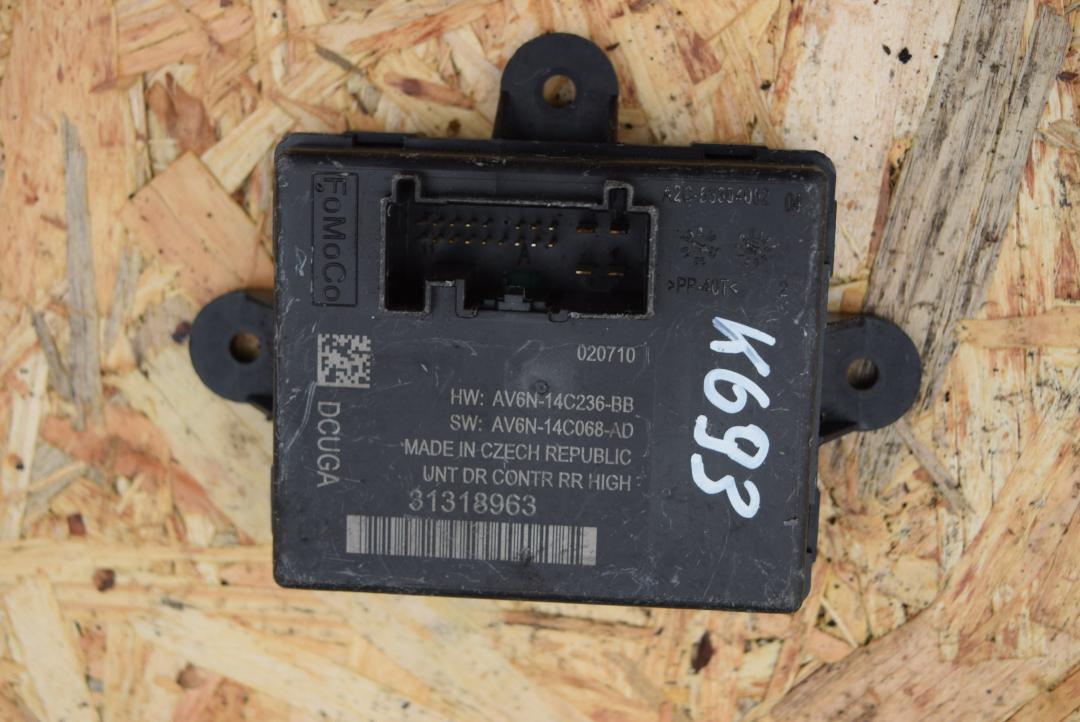 модуль управления двери Volvo S60 2 поколение 2011, 2.0 л., дизель, АКПП, серый, седан, правый руль, 31318963 - фото №1