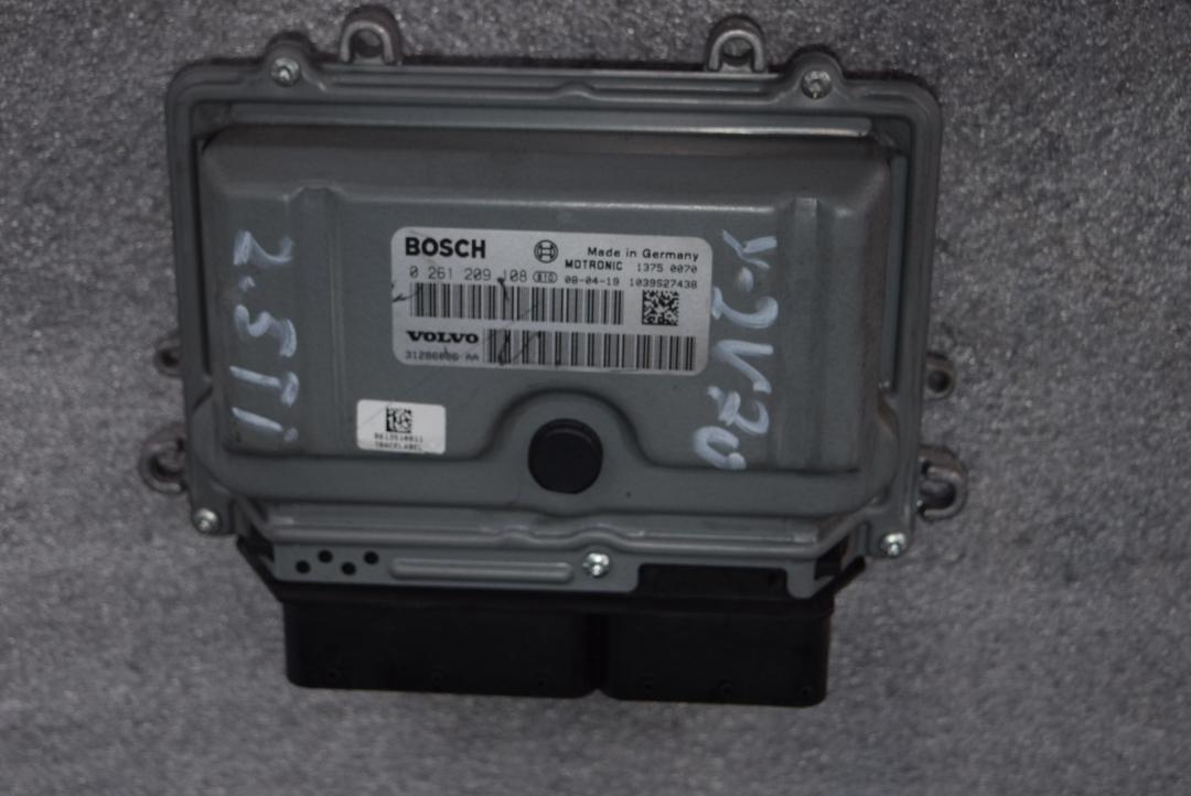 блок управления двигателем Volvo V70 3 поколение 2008, 2.5 л., B 5254 T6, бензин, АКПП, универсал, .0261209108, 31286086AA - фото №1