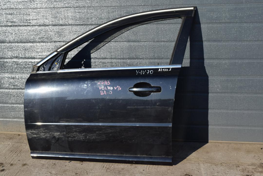 дверь передняя левая Volvo V70 3 поколение 2009, 2.5 л., B 5254 T6, бензин, АКПП, черный, универсал, передний привод, правый руль, 31335565 - фото №1