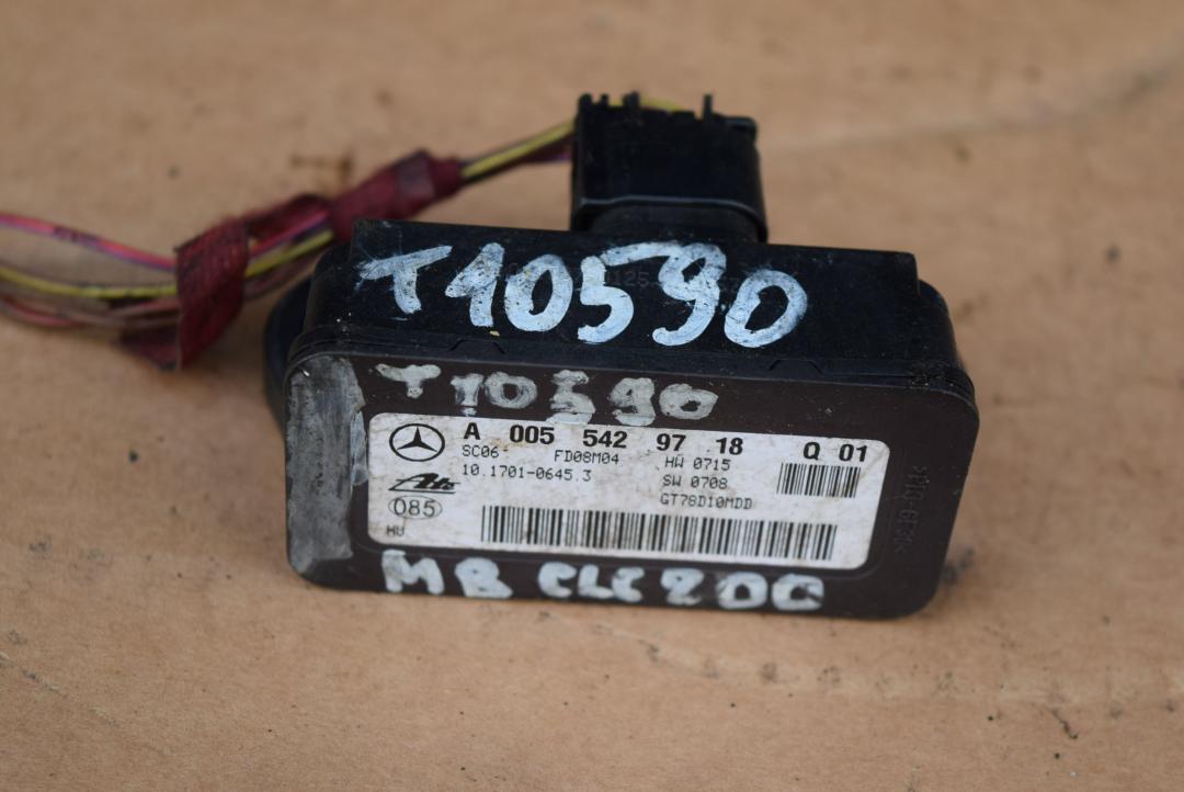 датчик ускорения Mercedes-Benz CLC-Класс 1 поколение 2009, 2.1 л., дизель, АКПП, купе, правый руль, A0055429718 - фото №1