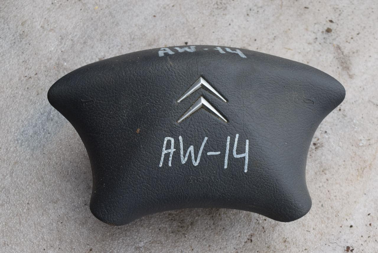 подушка безопасности водителя Citroen C5 1 поколение 2001, 2.2 л., дизель, АКПП, универсал, 96326381 - фото №1