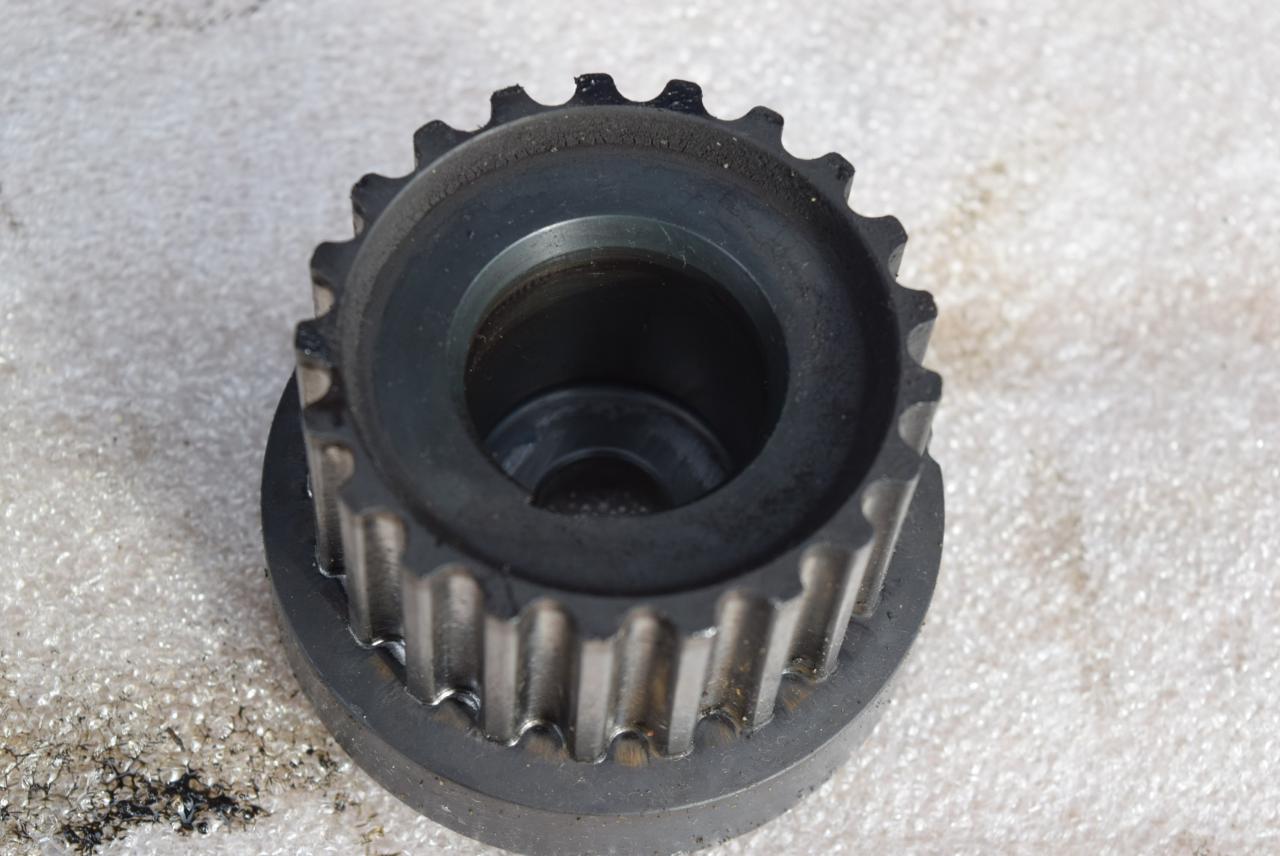 шестерня (звездочка) коленвала Hyundai Matrix 1 поколение 2003, 1.5 л., D3EA, дизель, МКПП - фото №1