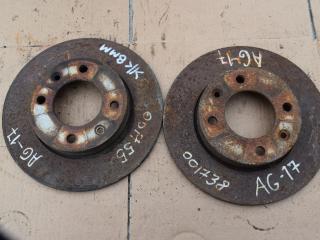 диск тормозной задний Citroen C2 1 поколение 2006, 1.8 л., бензин, АКПП