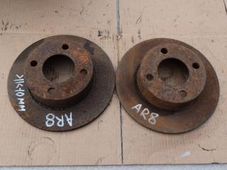 диск тормозной задний Audi 80 8C/B4 1991, 1.8 л., PM, бензин, АКПП, седан