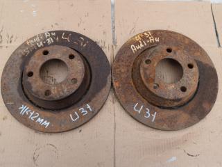 диск тормозной передний Audi A4 B5 1995, 1.9 л., дизель, МКПП, седан