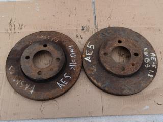 диск тормозной передний Volkswagen Passat B3 1992, 1.8 л., бензин, МКПП, универсал