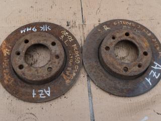 диск тормозной задний Citroen Xsara Picasso 1 поколение 2003, 1.6 л., дизель