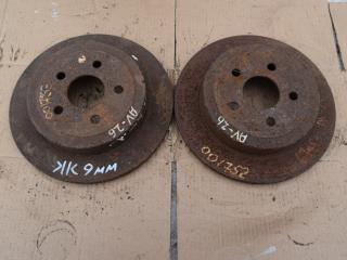 диск тормозной задний Toyota Avensis 1 поколение (T220) [рестайлинг] 2000, 2.0 л., дизель, универсал