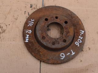 диск тормозной передний Peugeot 206 1 поколение 1999, 1.1 л., бензин