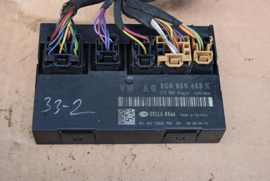 блок комфорта Volkswagen Passat B6 2008, 2.0 л., CBAA, дизель, МКПП, седан, правый руль, 3C0959433K - фото №1