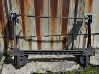 балка подвески задняя Renault Espace 4 поколение 2005, 2.2 л., дизель, МКПП, минивэн