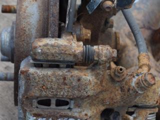 суппорт задний левый Honda Civic 7 поколение 2003