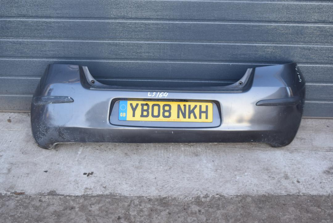 бампер задний Toyota Yaris XP9 2008, 1.4 л., 1ND-TV, дизель, МКПП, хетчбэк 5 дв., 521590D976 - фото №1