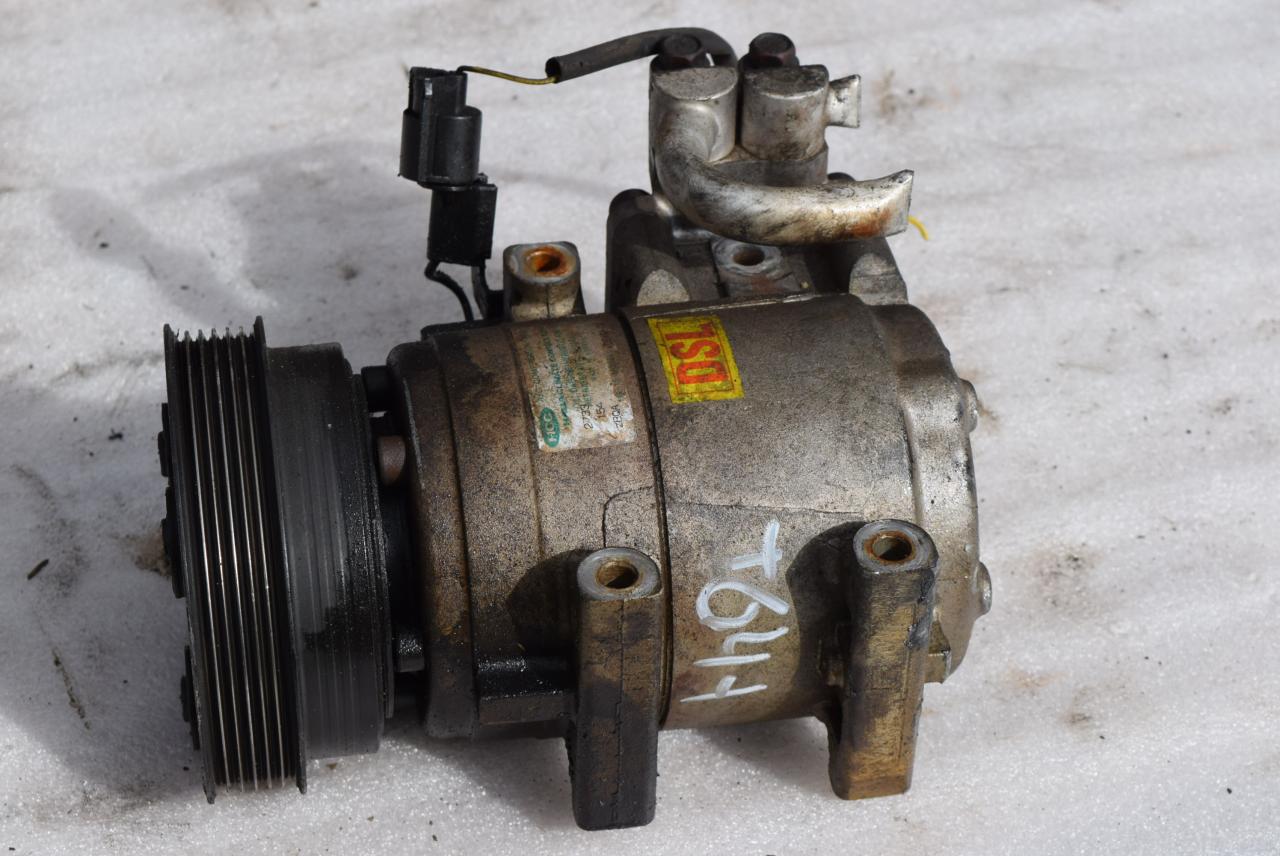 компрессор кондиционера Hyundai Getz 1 поколение 2003, 1.5 л., D3EA, дизель, МКПП - фото №1