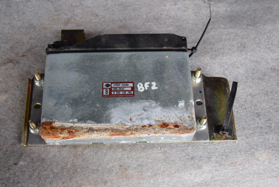 блок управления двигателем Nissan X-Trail T30 2003, 2.2 л., дизель, МКПП, внедорожник 5 дв., 47850EQ18A, 0265109760 - фото №1