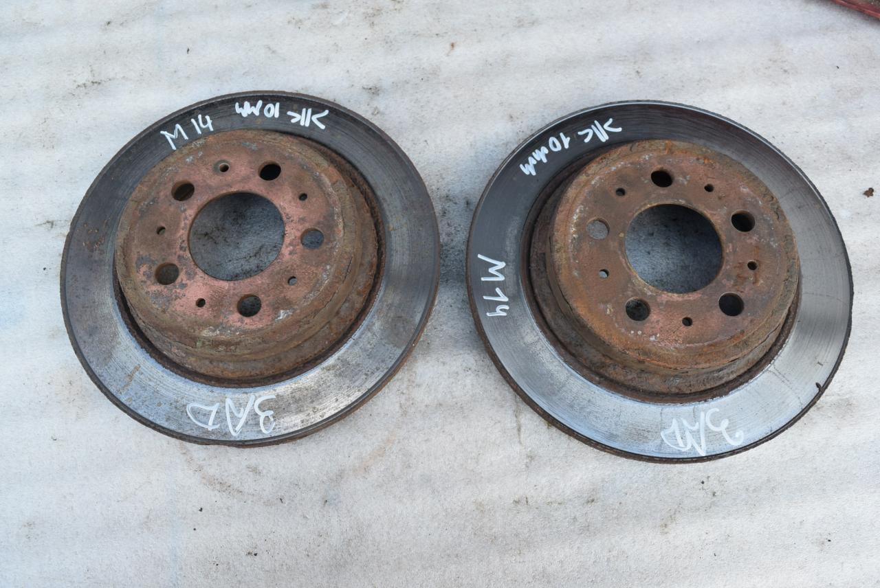 диск тормозной задний Volvo V70 2 поколение 2004, 2.4 л., D5, D 5244 T, дизель, АКПП, универсал, передний привод - фото №1