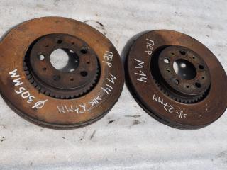 диск тормозной передний Volvo V70 2 поколение 2004, 2.4 л., D5, D 5244 T, дизель, АКПП, универсал, передний привод, 9434167