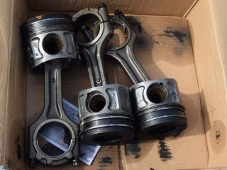 поршень Hyundai Santa Fe 2 поколение [рестайлинг] 2011, 2.2 л., D4HB, дизель, МКПП, внедорожник 5 дв., 2SA