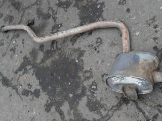 банка глушителя задняя Toyota Auris 1 поколение 2007, 2.2 л., 2AD-FHV, дизель, МКПП, хетчбэк 5 дв., 32614