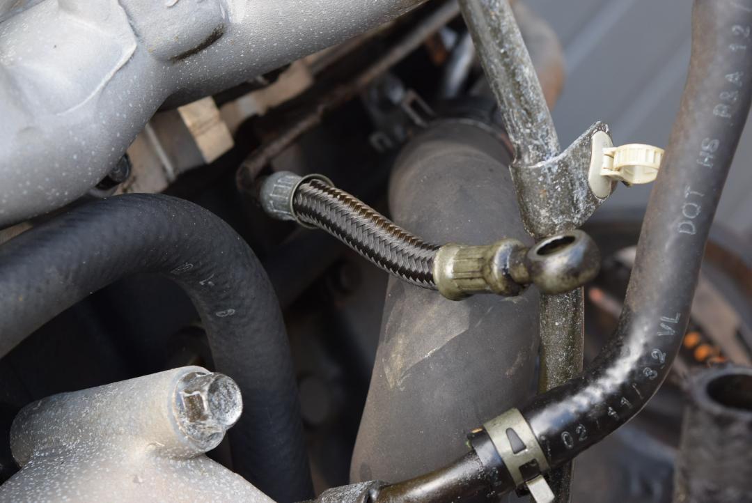 масляная трубка турбины Hyundai Trajet 1 поколение 2003, 2.0 л., D4EA, дизель, МКПП, минивэн - фото №1