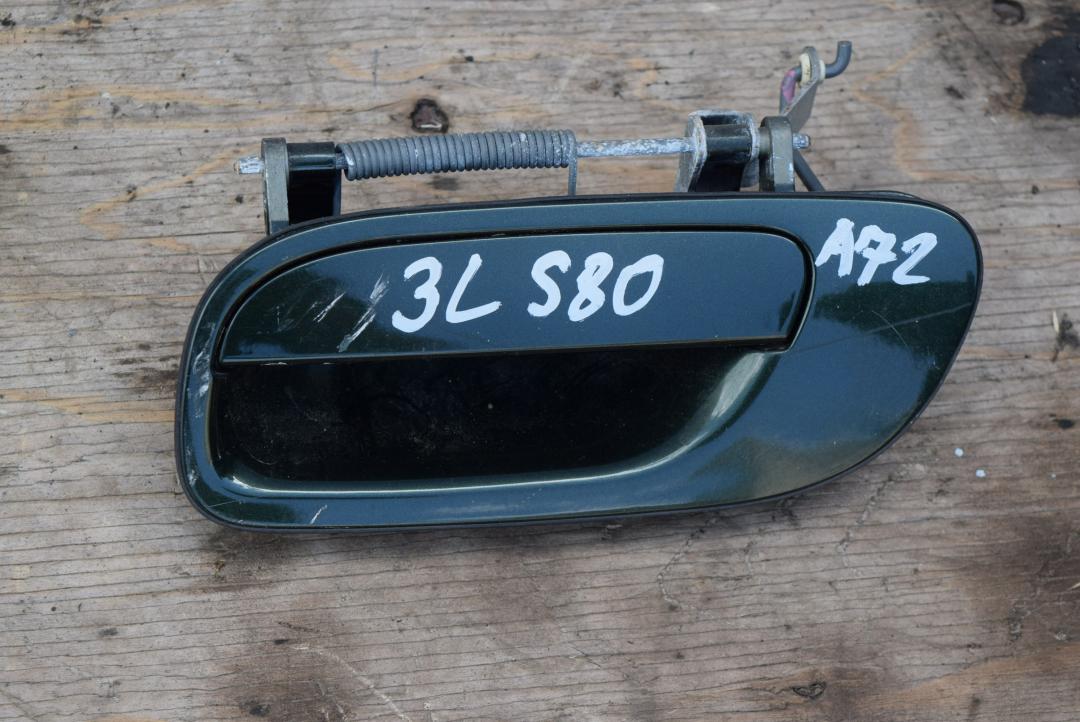 ручка наружная задняя левая Volvo S80 1 поколение 2000, 2.0 л., B 5204 T, бензин, МКПП, седан, передний привод - фото №1