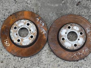 диск тормозной передний Toyota Yaris XP9 2008, 1.4 л., D-4D, 1ND-TV, дизель, МКПП, хетчбэк 5 дв., 435120D060