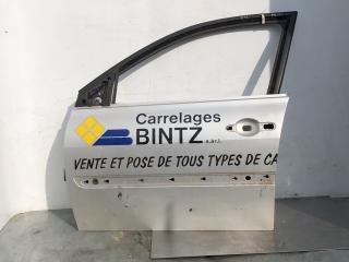 дверь передняя левая Renault Megane 2 поколение 2006, 1.9 л., дизель, silver, универсал