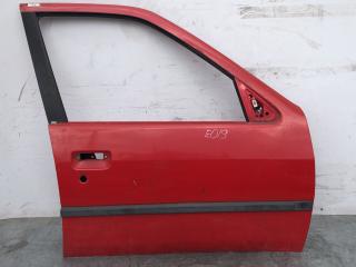 дверь передняя правая Peugeot 306 1 поколение 1996, 1.6 л., бензин, red, седан