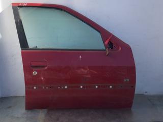 дверь передняя правая Peugeot 306 1 поколение [рестайлинг] 2000, 2.0 л., RFV (XU10J4R), бензин, 5МКПП, бордо, универсал