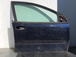 дверь передняя правая Citroen C5 1 поколение 2002, 2.2 л., дизель, АКПП, синий, универсал