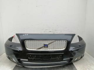 бампер передний Volvo V70 2 поколение [рестайлинг] 2007, 2.4 л., дизель, МКПП, черный, универсал
