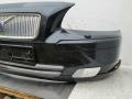 бампер передний Volvo V70 2 поколение [рестайлинг] 2007, 2.4 л., дизель, МКПП, черный, универсал - фото №2