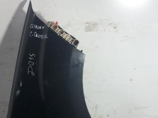 крыло переднее правое Citroen C-Crosser 1 поколение 2008, 2.2 л., дизель, МКПП, черный, внедорожник 5 дв.