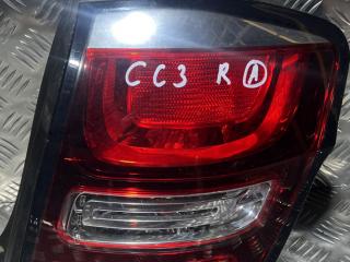фонарь задний правый Citroen C3 2 поколение [рестайлинг] 2013, 1.4 л., дизель, темно серый, хетчбэк 5 дв.