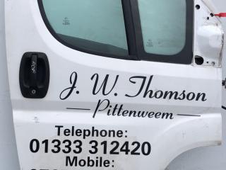 дверь передняя правая Fiat Ducato 3 поколение [рестайлинг] 2016, 2.3 л., дизель, 6МКПП, микроавтобус