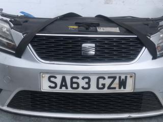 передняя часть (ноускат) в сборе SEAT Toledo 4 поколение 2013, 1.6 л., CAYA, дизель, серебро, седан