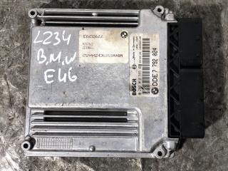 блок управления двигателем BMW 3 серия E46 [рестайлинг] 2003, 2.0 л., M47N 204 D4, дизель, 6МКПП, седан