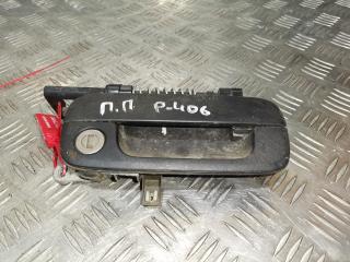 ручка наружная Peugeot 406 1 поколение 1997, 1.8 л., бензин, 5МКПП, серебро, седан