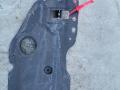 рамка капота BMW 5 серия E60/E61 2005, 2.5 л., M57 D25 (256D2), дизель, АКПП, черный, седан - фото №2