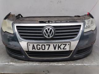 передняя часть (ноускат) в сборе Volkswagen Passat B6 2007, 1.9 л., BXE, дизель, 5МКПП, универсал