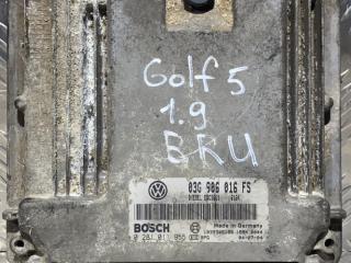 блок управления (другие) Volkswagen Golf 5 поколение 2004, 1.9 л., дизель, 5МКПП, черный, хетчбэк 5 дв., 0281011955