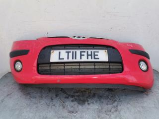 бампер передний Hyundai i10 1 поколение [рестайлинг] 2011, 1.0 л., бензин, 5МКПП, хетчбэк 5 дв.